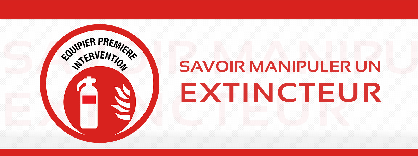extincteur travail